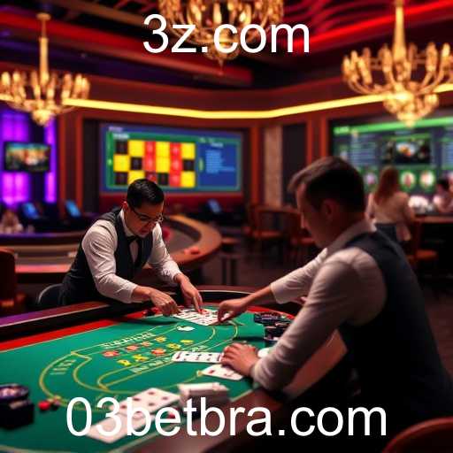 Experiência de Jogo Autêntica com Casino ao Vivo no 03 Bet